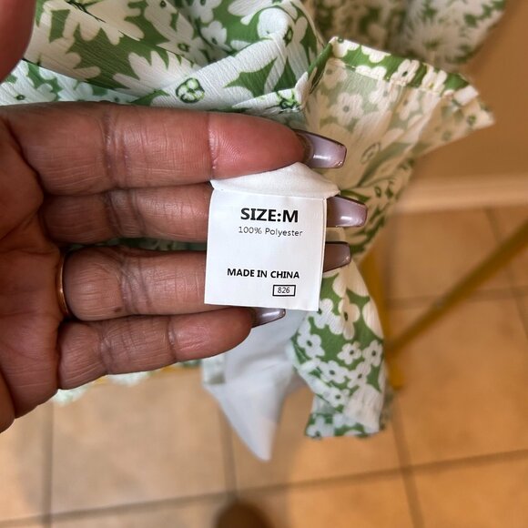 CHARMING CHARLIE RUFFLE DRESS (MED) - Picture 9 of 12